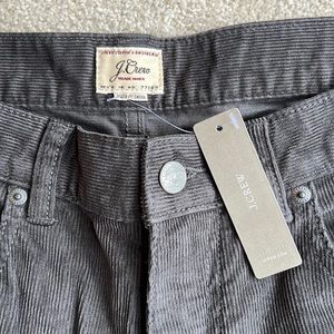 J Crew Athletic fit Corduroy pant NWT